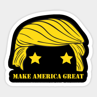 make america great shirt Sticker